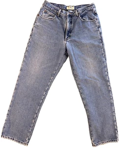 Ll Bean Fleece Lined Jeans Mens Size 33 X 29 Item 162343 Classic Fit Blue Denim - Picture 1 of 22