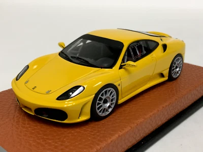 1/43 BBR Ferrari F430 Challenge 2005 Test Fiorano Yellow BG289B Leather TA011 - Image 1 of 4