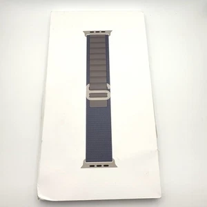 Bracelet Apple Watch boucle alpine (49 mm) bleu montre moyenne Ultra/Ultra2 neuf scellé - Photo 1 sur 9