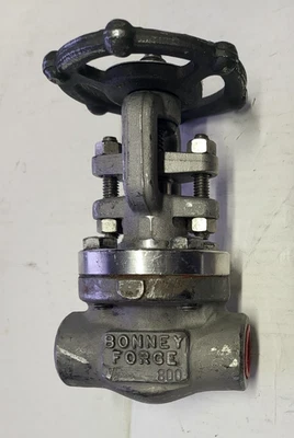 BONNEY FORGE HL-11 Gate Valve 1/2"-Threaded Bolted Bonnet Class-800 HL-11-T A105 - Image 1 of 4