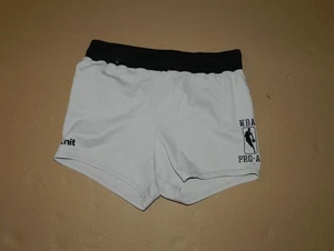Vintage Medalist Sand Knit NBA Pro-Am Shorts Game 1980s Silver Black Spurs Sz 36 - Picture 1 of 5