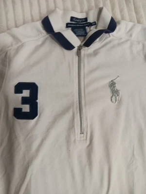 Ralph Lauren Golf Tailor Fit #3 XS Big Silver Polo Golf Short Sleeve Shirt Women - Image 1 of 4