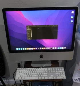 2009 Apple iMac 24'' Intel Core Duo 2.93Ghz 8GB RAM 640GB HDD E8335 - Picture 1 of 6