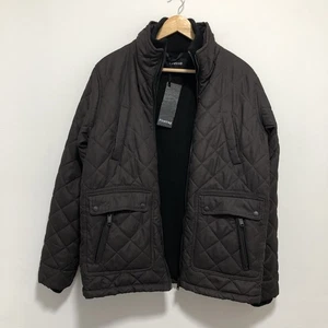 Abrigo Chaqueta Para Hombre Firetrap Acolchada Reino Marrón Oscuro - Talla Grande - Nuevo PVP £100 - Imagen 1 de 24