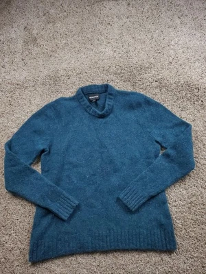 Suéter Bonobos Masculino Grande Azul Slim Fit Lã Merino Mescla de Alpaca Pulôver Malha - Imagem 1 de 4