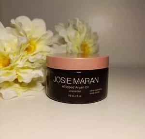 Josie Maran Whipped Argan Oil Ultra Hydrating Body Butter Unscented 4 Oz New - Picture 1 of 3