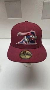 CFL Montreal Alouettes Throwback Fitted New Era 59fifty Hat 7 - Picture 1 of 5