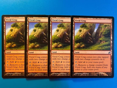 Lorwyn  MTG  Playset  Vivid Crag  Magic - Image 1 of 2