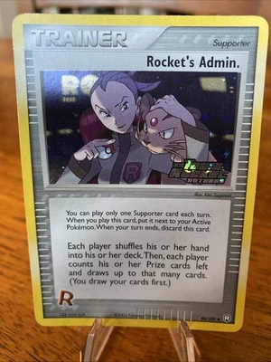 Pokémon Rocket's Admin. 86/109 Team Rocket Returns Reverse Holo - Image 1 of 4