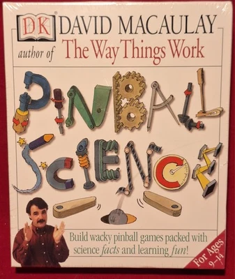1998 David Macaulay Pinball Science, Big Box PC- Brand New Edutainment - Image 1 of 4