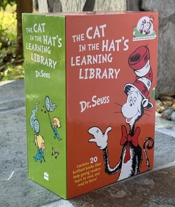 The Cat In The Hats Learning Library 20 Books Boxset By Dr. Seuss Paperback - Foto 1 di 9