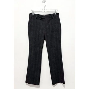 Pantalones de vestir Bass Heritage Fit - para mujer color carbón, cuadros, tiro medio (talla 6) - Imagen 1 de 3
