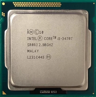 3rd Gen Intel Core i5 3470T LGA1155 CPU Processor 2.9GHz Dual Core 3M 35W - Image 1 of 2