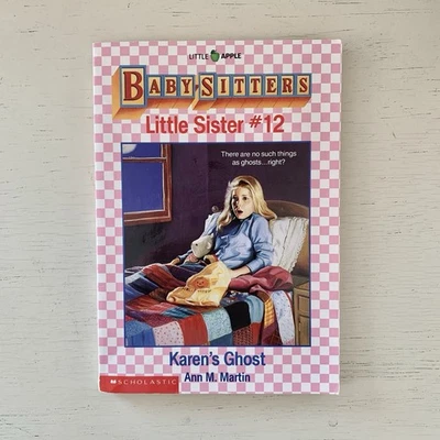 Baby-Sitters Club - Little Sister #12 - Karen’s Ghost - Vintage Scholastic 90s - Imagem 1 de 4