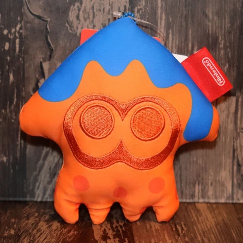 SPLATOON Crossing Mascot Plush Squid Orange INK YOU UP Nintendo Tokyo/Osaka Cover