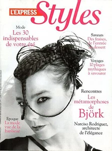 French magazine 2007: BJÖRK_NARCISO RODRIGUEZ_SARA GIRAUDEAU - Picture 1 of 1