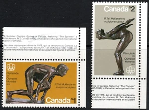 Canada 1975 Olympics (6th Issue) SG801-802 Mint (Hinged in margin) (1162) - Picture 1 of 3