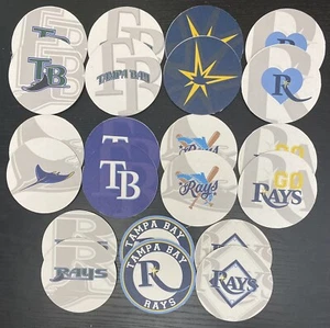 Menge 22 Tampa Bay Rays Baseball 4 '' Runde Karton Untersetzer Schöne Geschenkidee - Bild 1 von 1