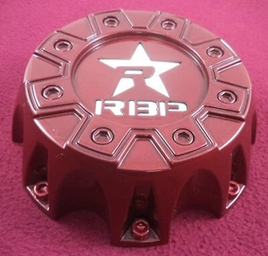 RBP Wheels Gloss Cherry Red Custom Wheel Center Cap # 31P416C-B (1) - Picture 1 of 3