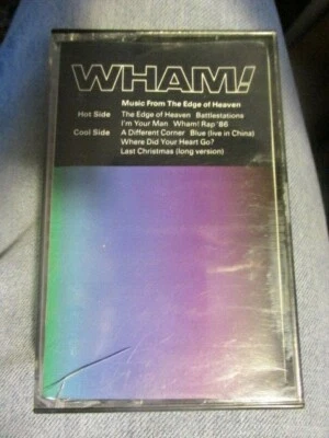 1986 WHAM! Music From The Edge Of Heaven US Cassette Columbia VG+ George Michael - Image 1 of 3