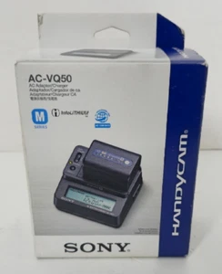 Genuine SONY AC-VQ50 AC/DC Adaptor/Quick Info Charger for M Series - Picture 1 of 13