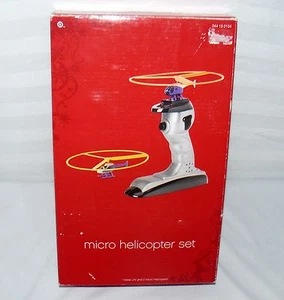 MICRO HELICOPTER SET MINI CHOPPER FLIGHT TOY  - Picture 1 of 6