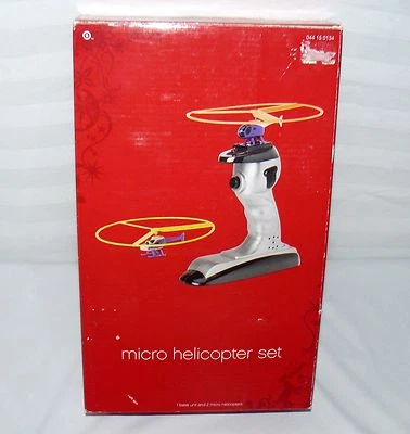 MICRO HELICOPTER SET MINI CHOPPER FLIGHT TOY  - Image 1 of 4