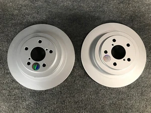 *PAIR* Rear Brake Rotor JBR945EVC Powerstop Evolution Geomet Coated NEW - Bild 1 von 14