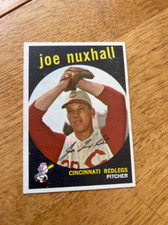 DCC: 1959 Topps Joe Nuxhall Cincinnati Reds #389 EX-NM