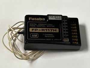 Really Nice Futaba R117H FP-R117H AM 72mhz RC Airplane Receiver RX J Plug - Picture 1 of 1