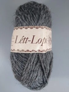 LETTLOPI Lopi Yarn Pure New Wool Made In Iceland 1.75 oz -  Dark Gray 0058- - Picture 1 of 5