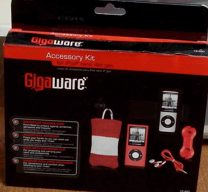 Gigaware Accessory Kit, - For iPod nano 4th Generation - BRAND NEW IN BOX - Image 1 of 1
