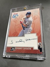 2003 Topps Opening Day Johnny Damon Auto Autograph #ODA-JD Red Sox