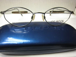 J G HOOK BRILLENGESTELL Style BEVERLY Gr. 49-18-135 GUNMETAL Free Case - Bild 1 von 3