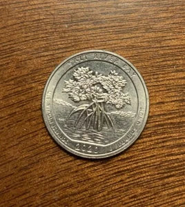 2020 W SALT RIVER BAY QUARTER. Highly Collectable - Picture 1 of 2