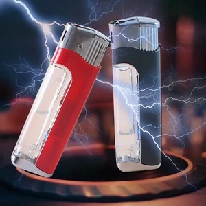 Fools Day Electricity Lighter Creativity Trick Toy Joke Prank Toy Novelty Funny - Picture 1 of 7