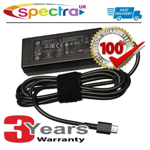 Lenovo IdeaPad Flex 5-15IIL05 Laptop USB-C Power Genuine AC Adapter Charger - Picture 1 of 8