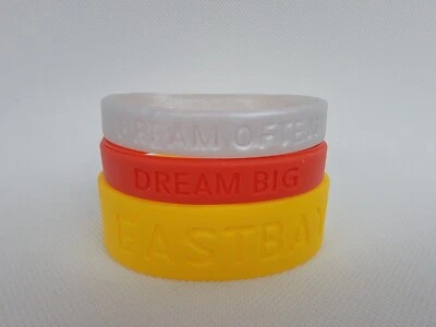 Dream Big Baller Bands Red White Yellow One Set New Dream Often - Image 1 of 4