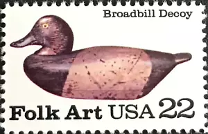 US #2138 MNH 1985 Duck Decoy Broadbill - Picture 1 of 1