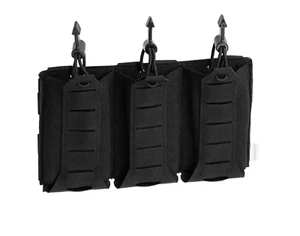 BFG BLUE genuine TACTICAL TASCA ELASTICI MagNow! Triple M4 Mag Pouch NERA BLACK - Foto 1 di 4