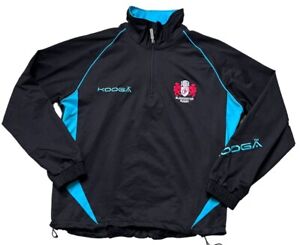 Men's Gloucester Rugby Training Top 1/4 Zip Kooga Warm Up Jacket Size Small