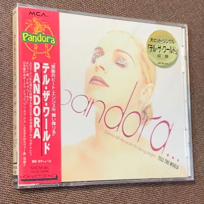 Sealed PANDORA Tell The World +1 JAPAN CD MVCM-580 w/ OBI Bonus One Of Us /ABBA - Image 1 of 4