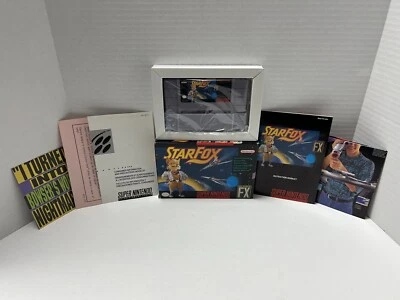 Star Fox (SNES, 1993) Complete Super Nintendo Entertainment System Game - Image 1 of 4