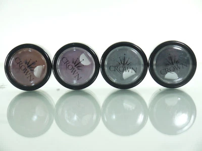 4 crown mineral eye shadow in; cafe+g.storm+onyx+amethyst 2 g ea SEAL UNDER CAP - Image 1 of 2