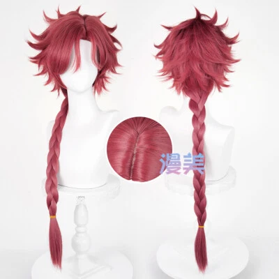 Link Click Vein Anime Hairpiece Wig Long Hair Periwig Toupee Cosplay Cartoon - Image 1 of 4