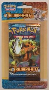 Pokemon HS Triumphant Blister Booster Pack Electivire Artwork FACTORY SEALED!! - Picture 1 of 2