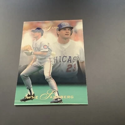 1993 Fleer Flair Ryne Sandberg Cubs NM - Image 1 of 2