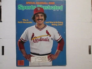 Sports Illustrated 1980 Baseball Issue w/Keith Hernandez St. Louis Cardinals - Picture 1 of 1