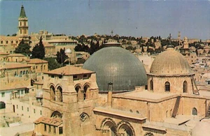 Vintage Postcard - Jerusalem Church of Holy Sepulcher - Very Good condition - Imagen 1 de 2
