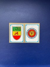 PANINI MÜNCHEN 72 SCUDETTO STEMMA 34 A/B - NUOVA NEW EXCELLENT ORIGINALE